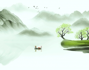 中式壁纸-ID:145874022