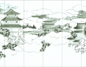 新中式壁纸壁画-ID:193969963