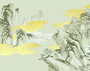 中式壁纸-ID:539887918