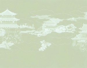 中式壁纸-ID:868416076