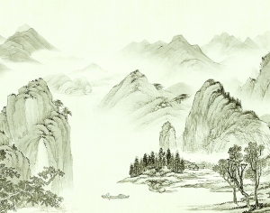 新中式壁纸壁画-ID:274957908