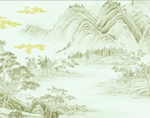 中式壁纸-ID:581680063