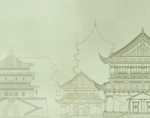 中式壁纸-ID:342071196