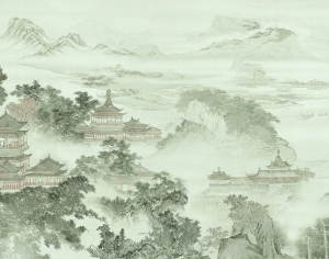 新中式壁纸壁画-ID:759490017