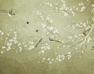 中式壁纸壁画-ID:699521069