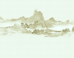新中式壁纸壁画-ID:734160905