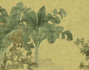 中式壁纸壁画-ID:665648947