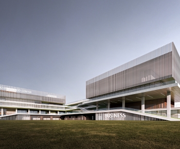 Modern Architecture Of Artistic Style-ID:757674931