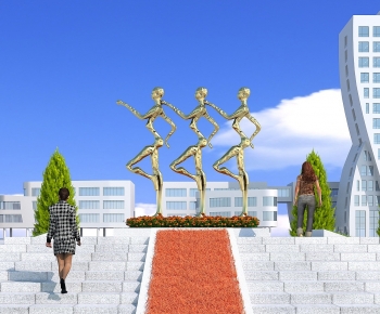 Modern Sculpture Sketch-ID:293823003