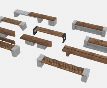 Modern Bench-ID:381876955