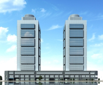 Modern Appearance Of Commercial Building-ID:899835119