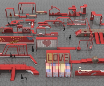 Modern Fitness Equipment-ID:929488902