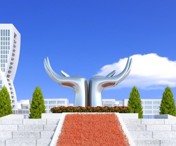 Modern Sculpture Sketch-ID:617144114