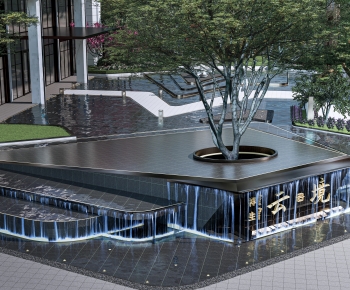 Modern Garden-ID:881228924