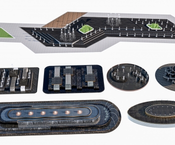 Modern Rockery Waterscape-ID:590022098