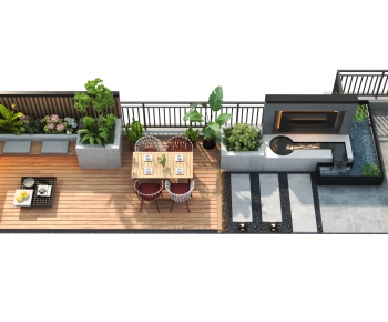 Nordic Style Terrace-ID:285568003