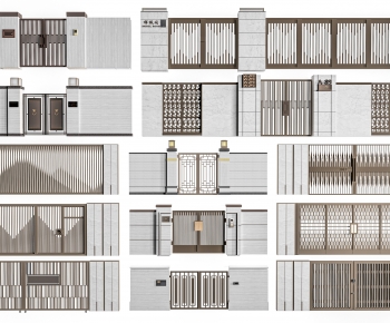 Modern Fence-ID:900470025