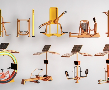 Modern Fitness Equipment-ID:129990103