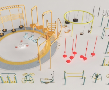 Modern Fitness Equipment-ID:432403097