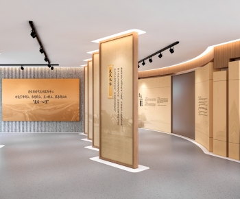New Chinese Style Exhibition Hall-ID:806471118