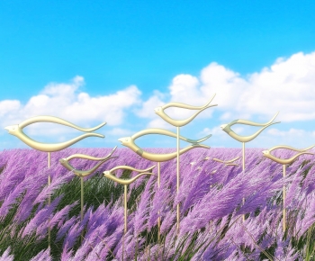 Modern Sculpture Sketch-ID:888791141