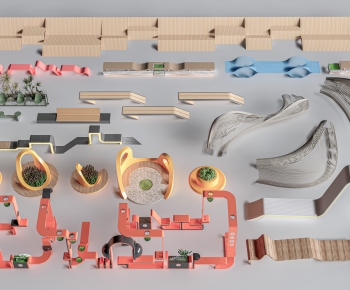 Modern Communal Chair-ID:333587882