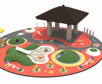 Modern Equipment For Children-ID:466891055