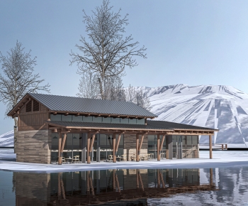 New Chinese Style Appearance Of Commercial Building-ID:302588949