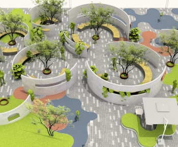 Modern Courtyard/landscape-ID:445518026