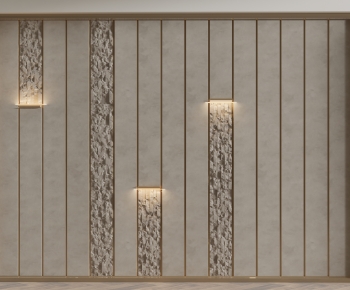 New Chinese Style TV Wall-ID:943953992