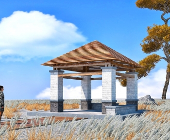 New Chinese Style Pavilion-ID:457782031