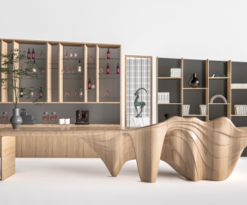 Modern Reception Desk-ID:786072978