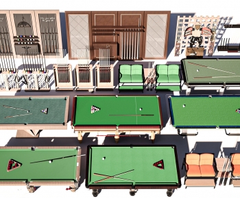 Modern Pool Table-ID:158360964