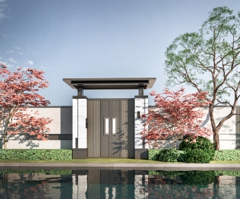 New Chinese Style Gate-ID:650367024