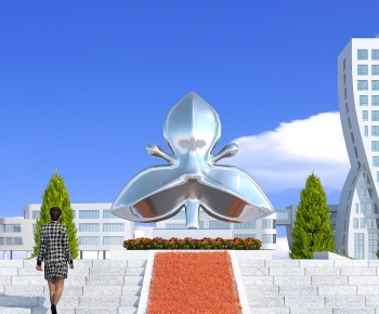 Modern Sculpture Sketch-ID:553300492