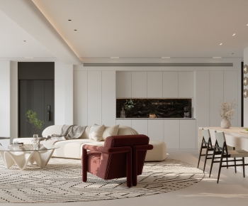 Modern A Living Room-ID:387463098