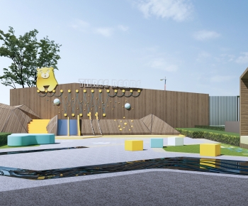 Modern Park Landscape-ID:814867027