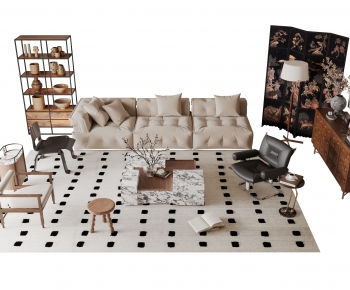 Modern Sofa Combination-ID:343286048