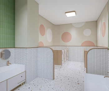 Modern Children's Restroom-ID:686347011