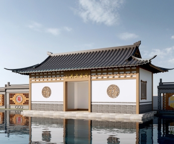 Chinese Style Public Building-ID:784080026