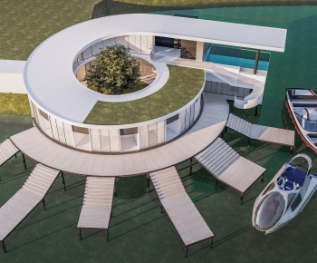 Modern Building Appearance-ID:936451912