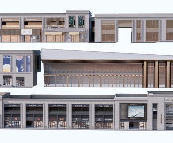 Modern Facade Element-ID:850065955