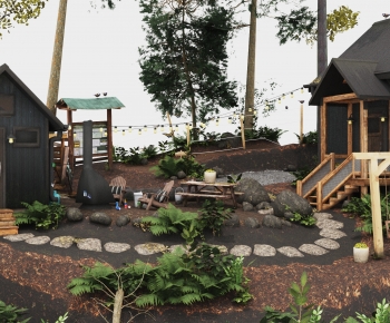 Modern Courtyard/landscape-ID:458585984