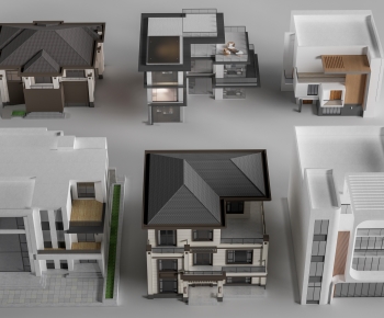 New Chinese Style Detached Villa-ID:840928088