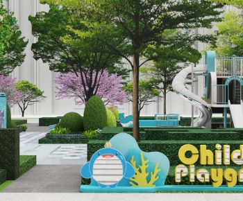 Modern Park Landscape-ID:596642973