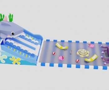 Modern Equipment For Children-ID:389514924