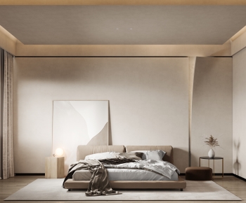 Wabi-sabi Style Bedroom-ID:267488963