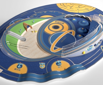 Modern Park Landscape-ID:845021016