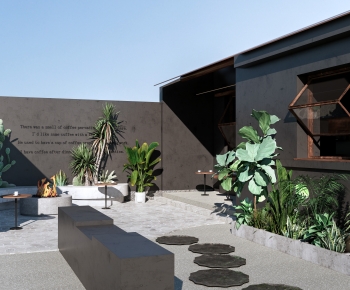 Modern Courtyard/landscape-ID:964915046