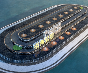 Modern Rockery Waterscape-ID:569813018